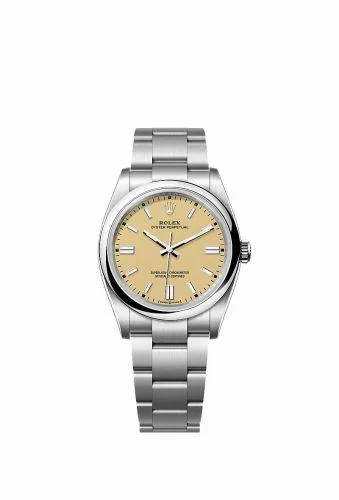 Rolex Oyster Perpetual 36 Stainless Steel / Beige 126000-0012 (m126000-0012)
